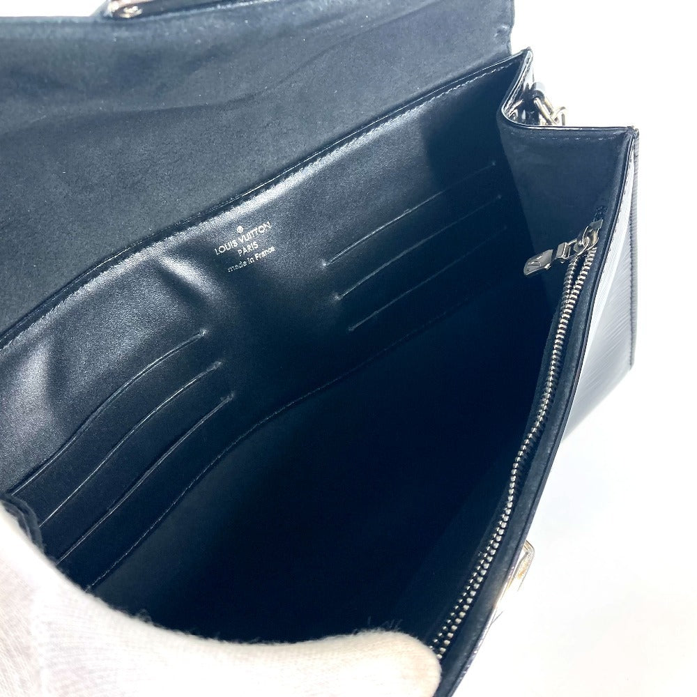 LOUIS VUITTON Shoulder Bag M4027N Epi-electric leather black Epi Electric Pochette Iena Women Used Authentic