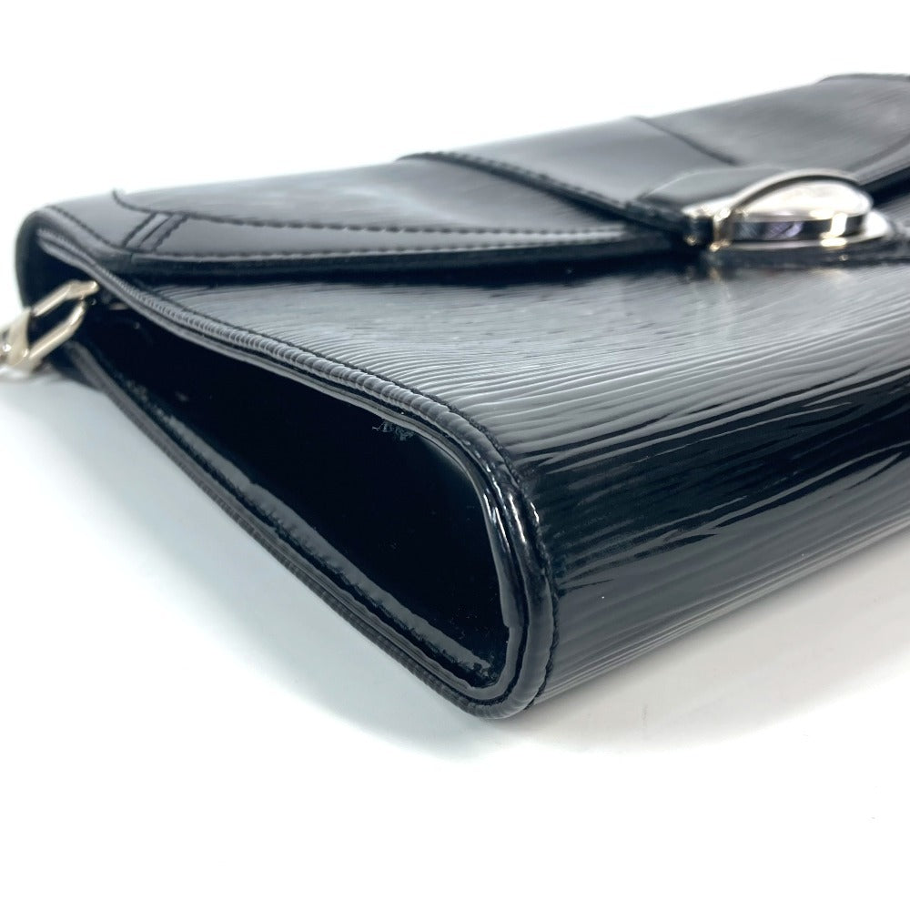 LOUIS VUITTON Shoulder Bag M4027N Epi-electric leather black Epi Electric Pochette Iena Women Used Authentic