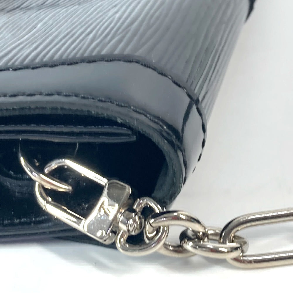 LOUIS VUITTON Shoulder Bag M4027N Epi-electric leather black Epi Electric Pochette Iena Women Used Authentic