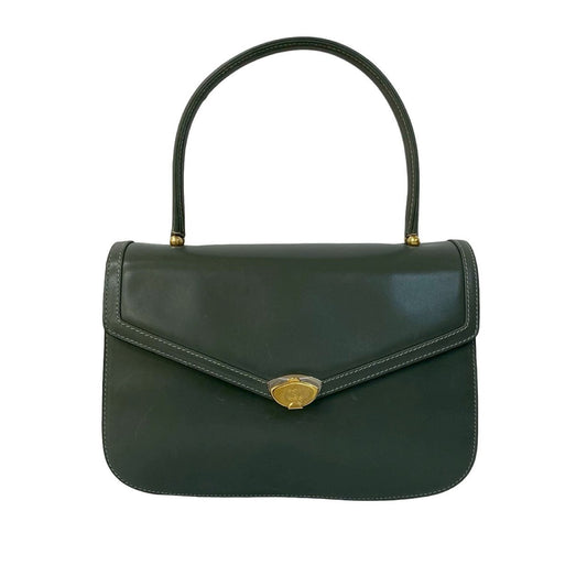 GUCCI Handbag leather gray