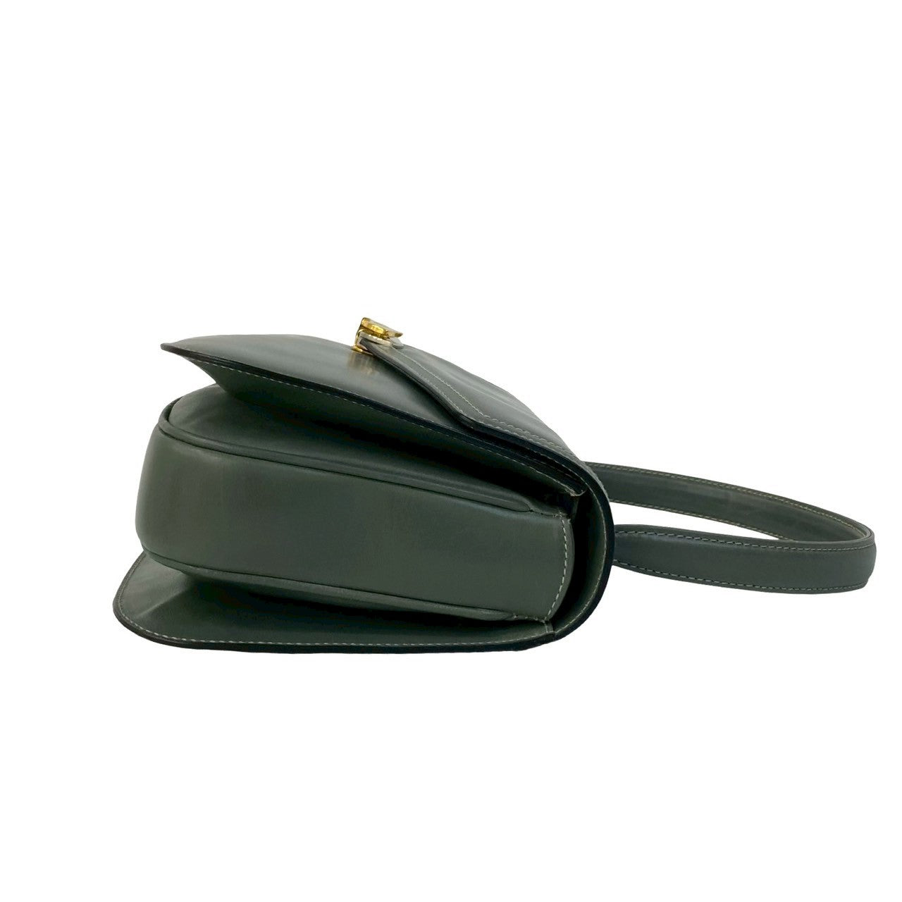 GUCCI Handbag leather gray
