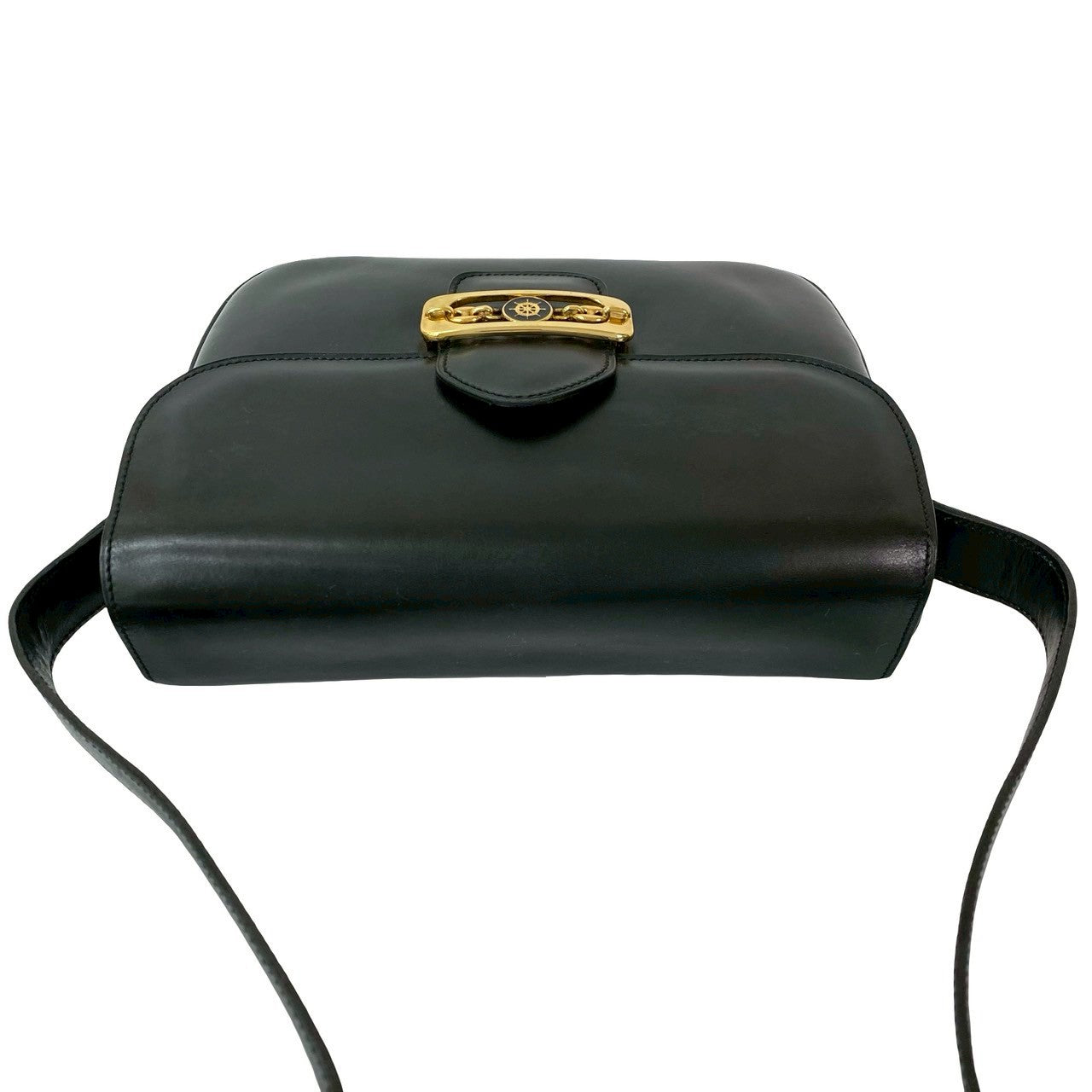 CELINE Shoulder Bag leather black