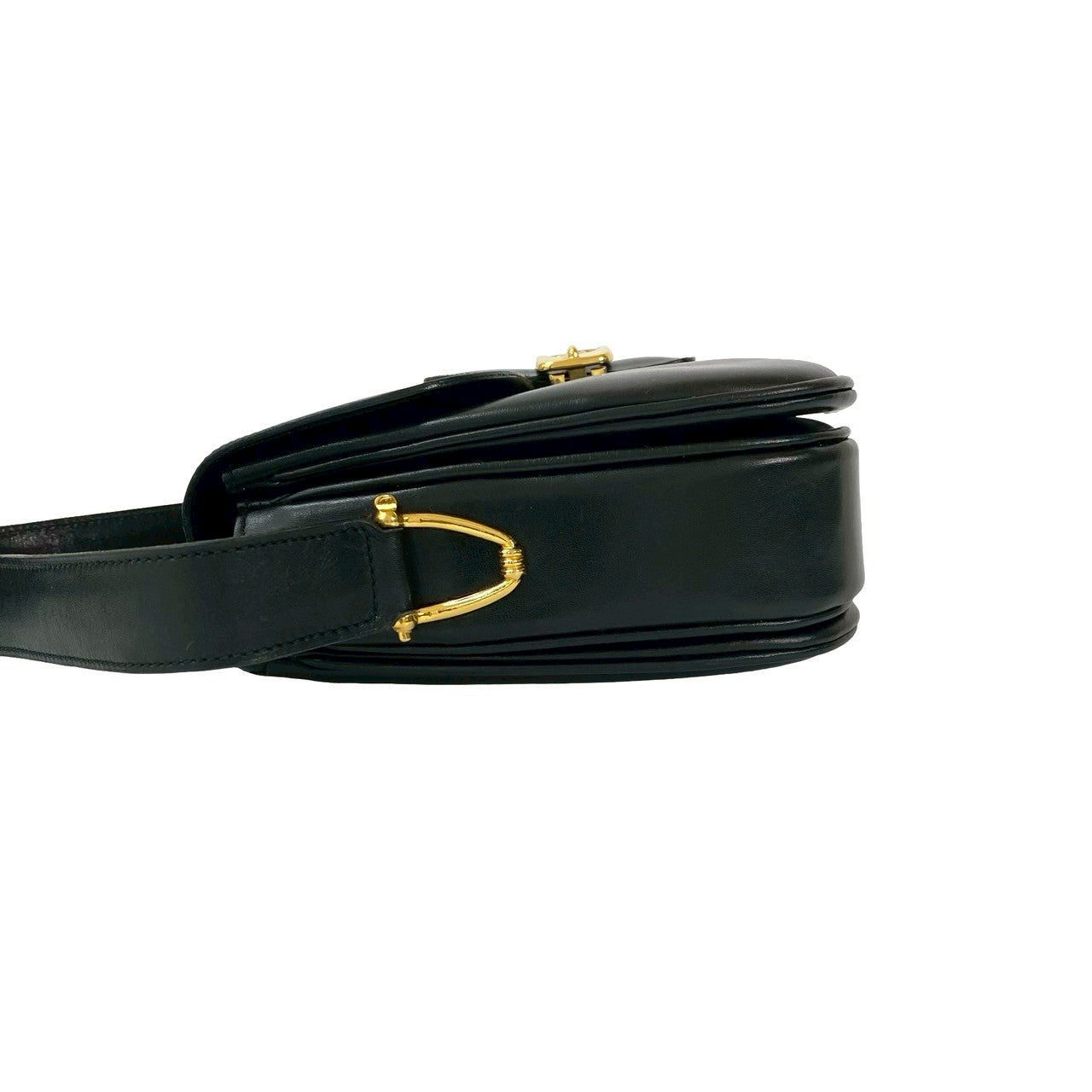 CELINE Shoulder Bag leather black