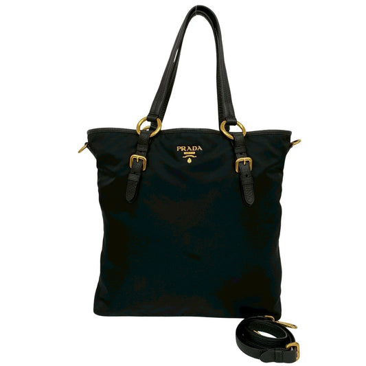 PRADA Shoulder Bag Nylon black