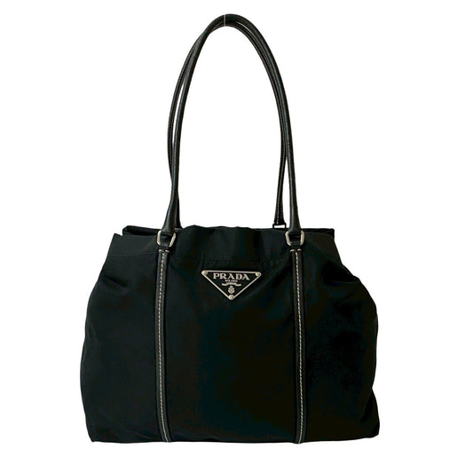 PRADA Shoulder Bag Nylon black
