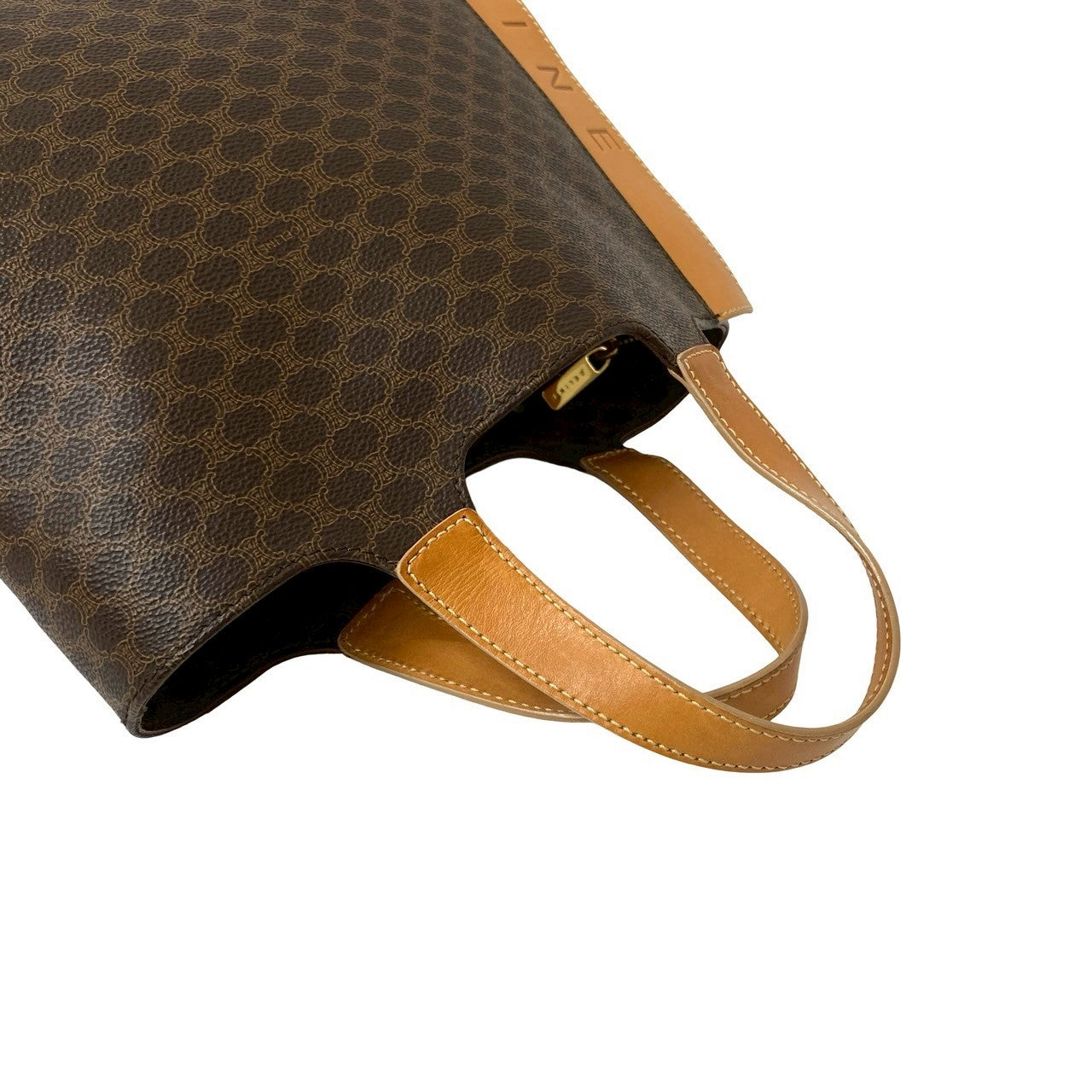 CELINE Handbag leather Brown