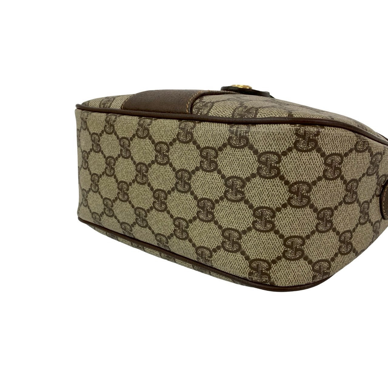GUCCI Shoulder Bag leather Brown Sherry line