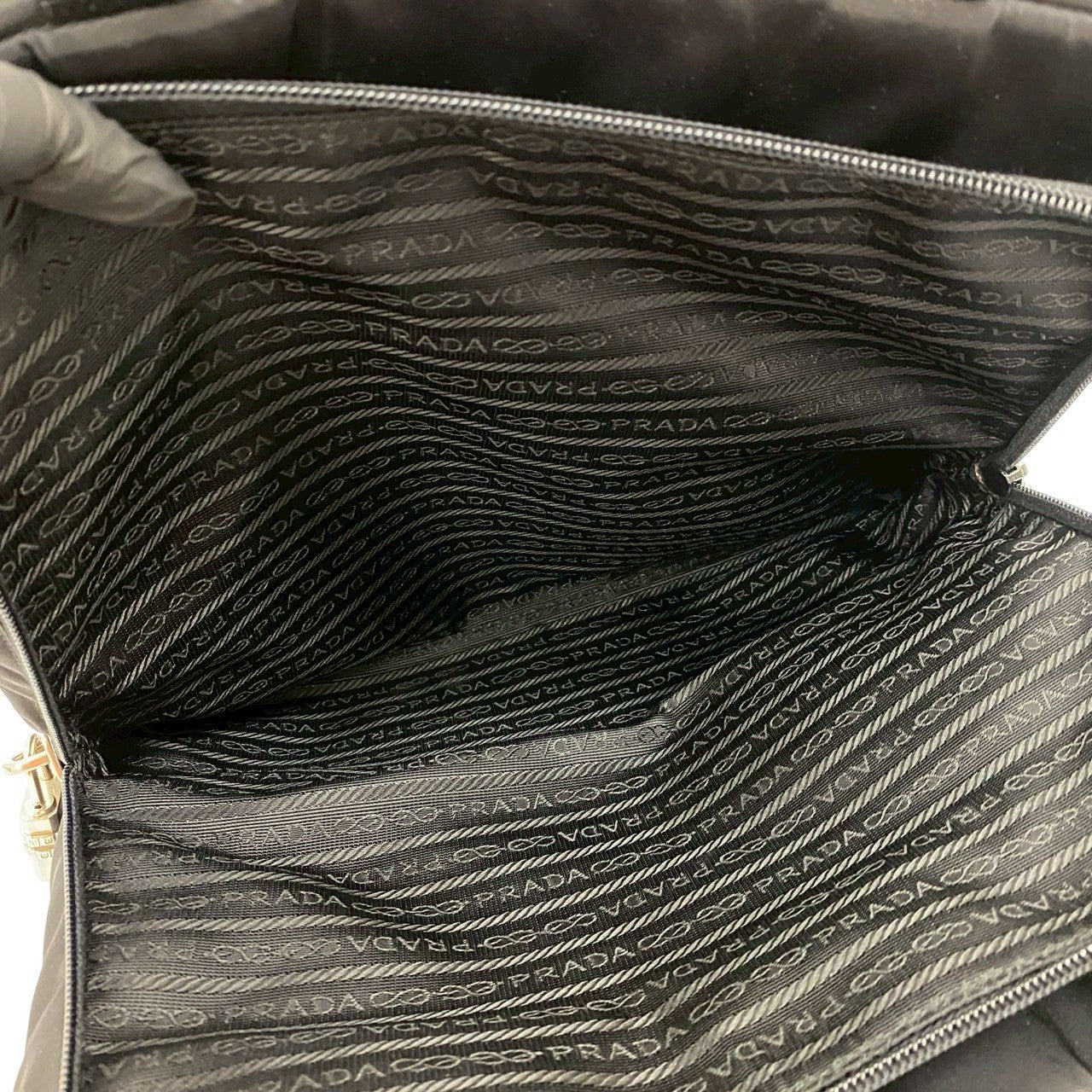 PRADA Tote Bag Nylon black