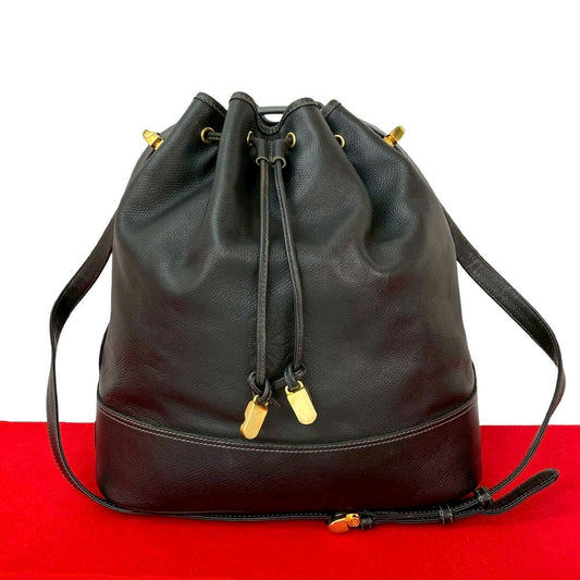 LOEWE Shoulder Bag leather black