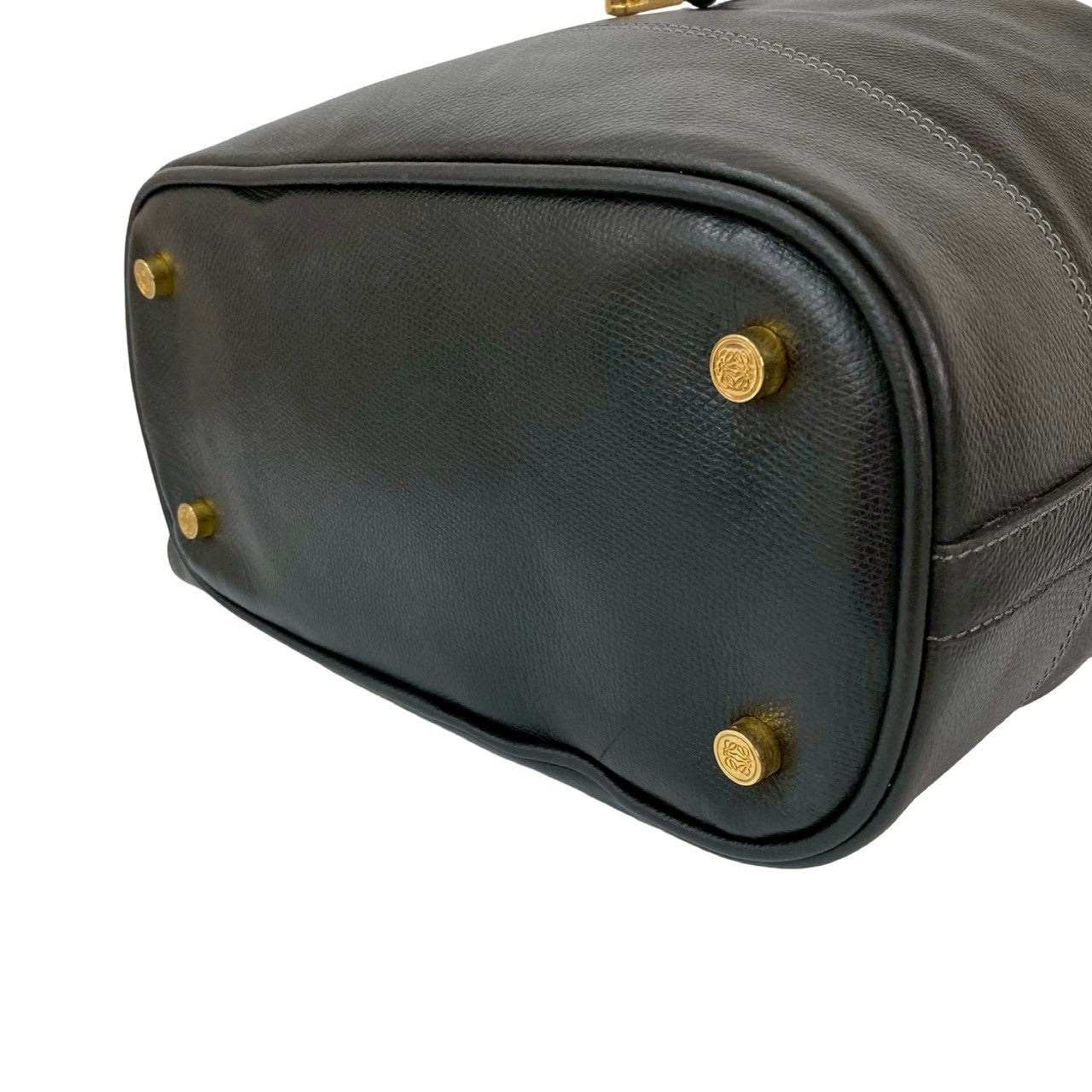 LOEWE Shoulder Bag leather black