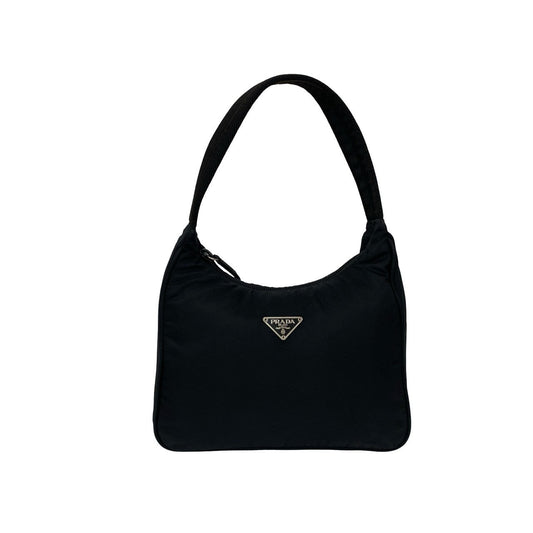PRADA Handbag Nylon black