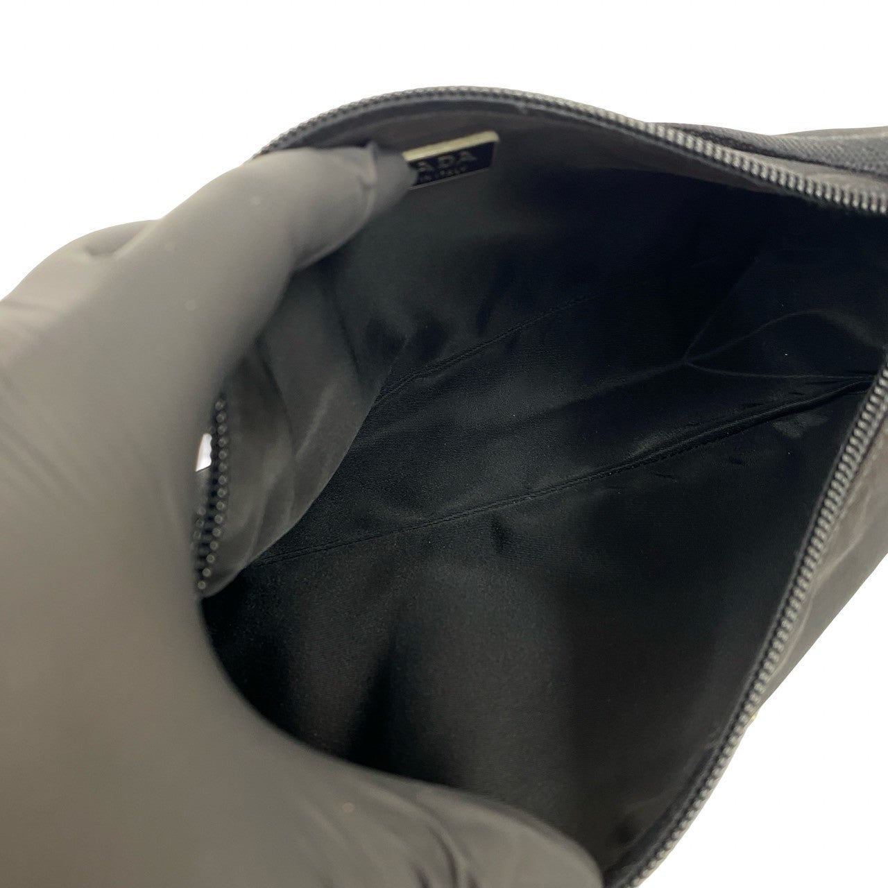 PRADA Handbag Nylon black