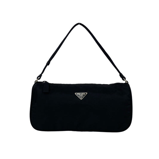 PRADA Handbag Nylon black