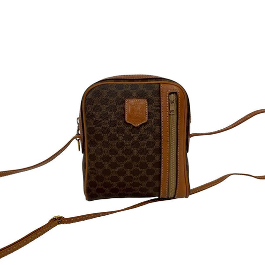 CELINE Shoulder Bag leather Brown