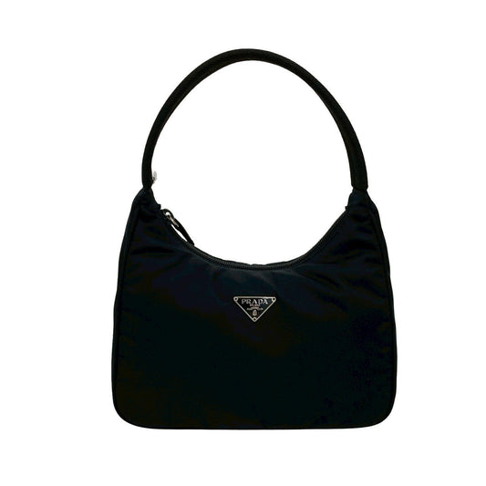 PRADA Handbag Nylon black