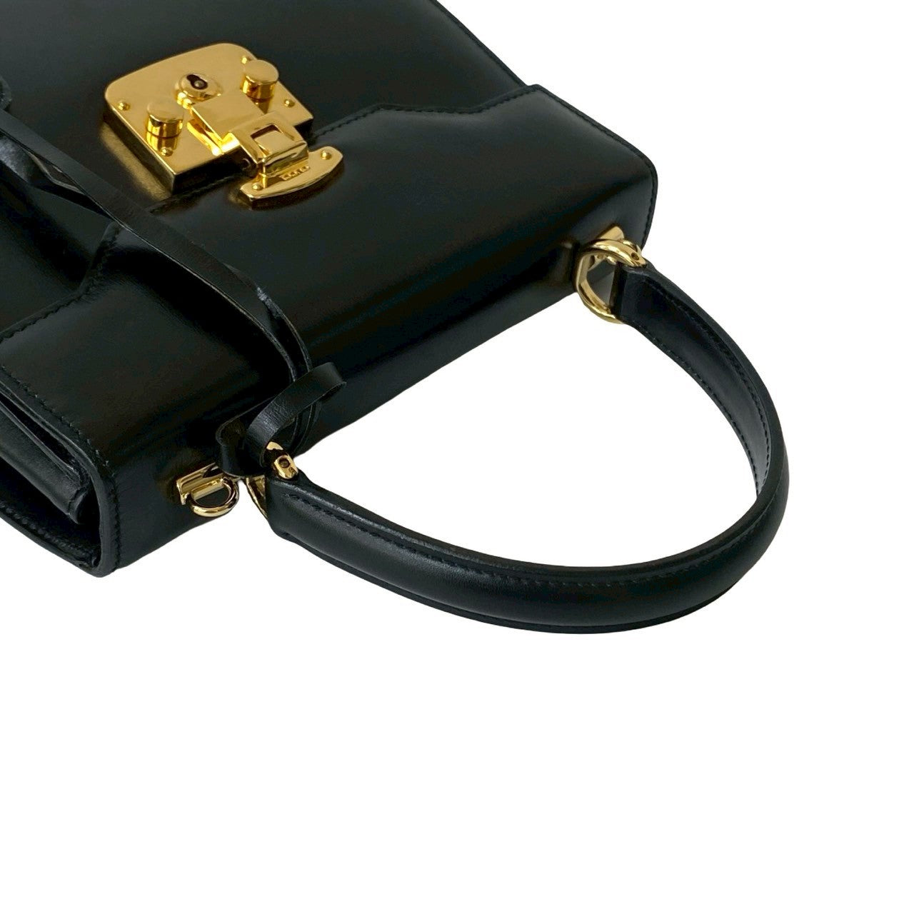 GUCCI Shoulder Bag leather black