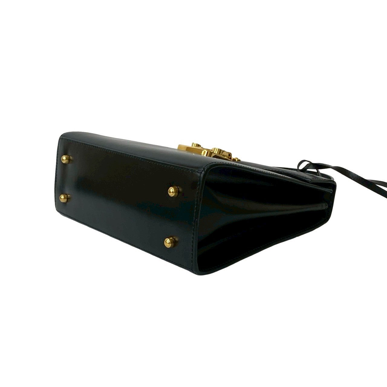 GUCCI Shoulder Bag leather black