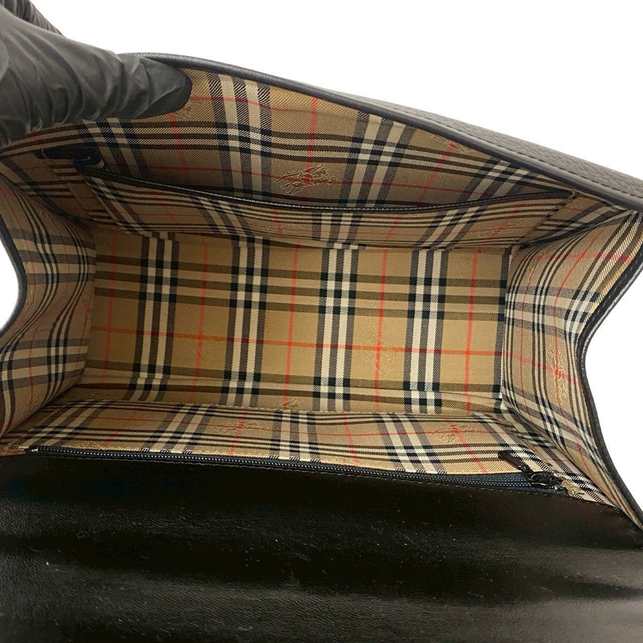 BURBERRY Shoulder Bag leather black