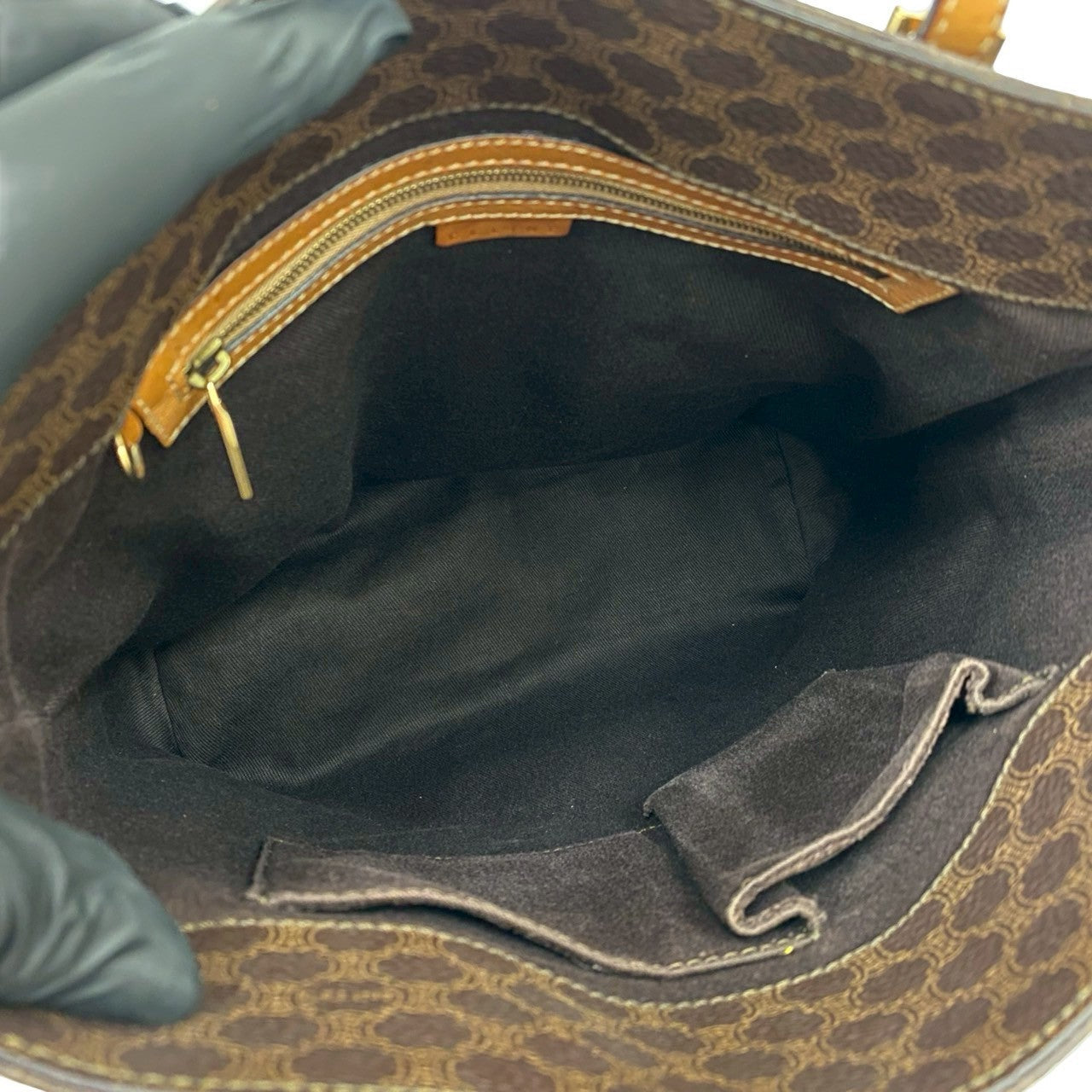 CELINE Tote Bag leather Brown