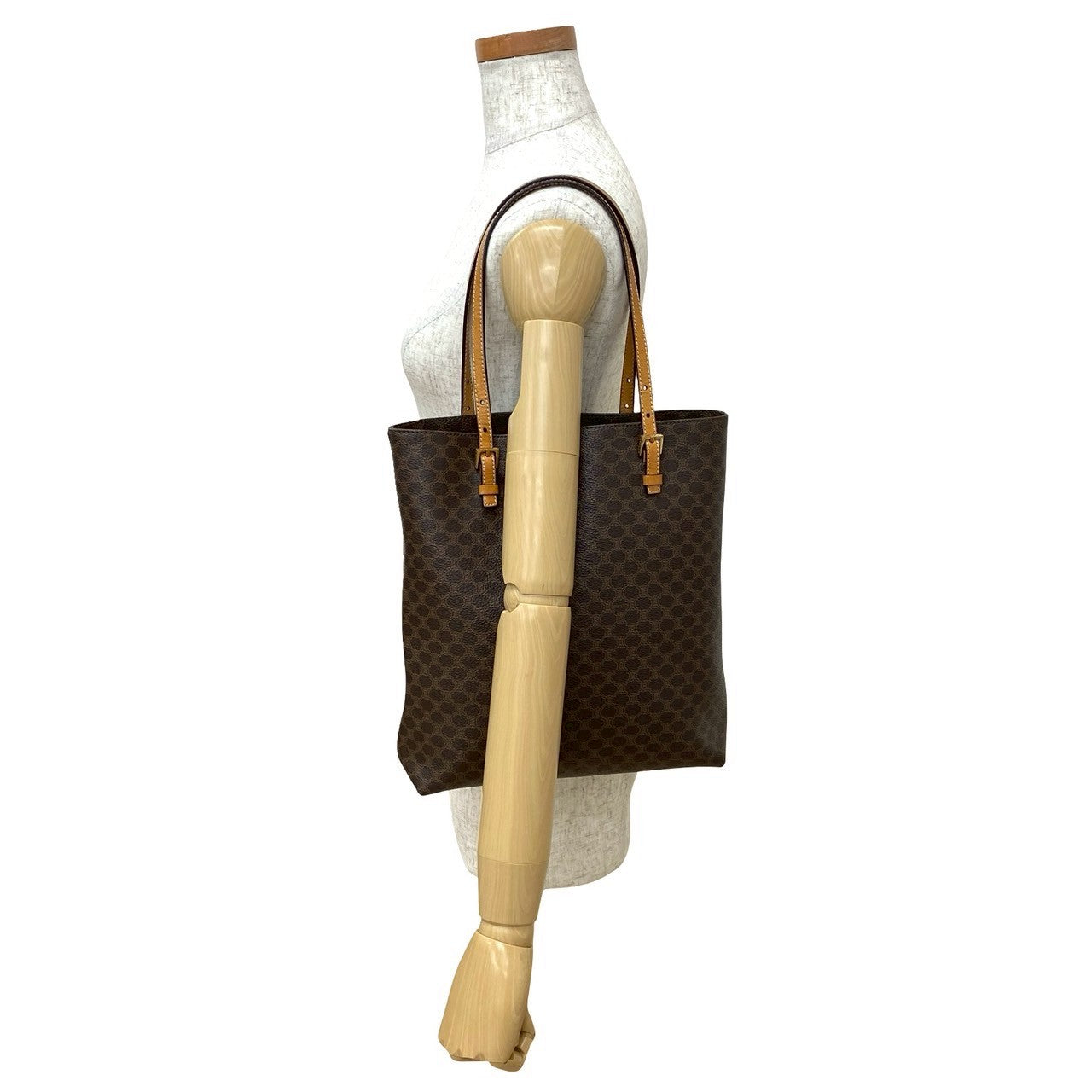 CELINE Tote Bag leather Brown