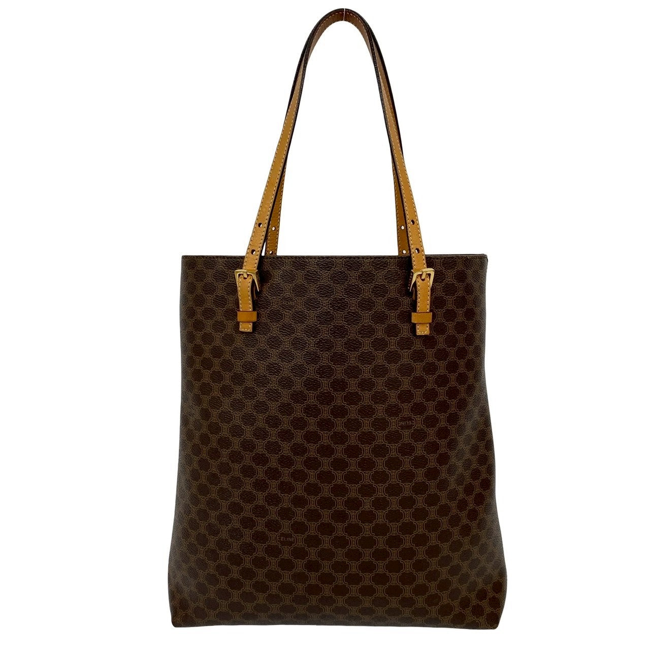 CELINE Tote Bag leather Brown
