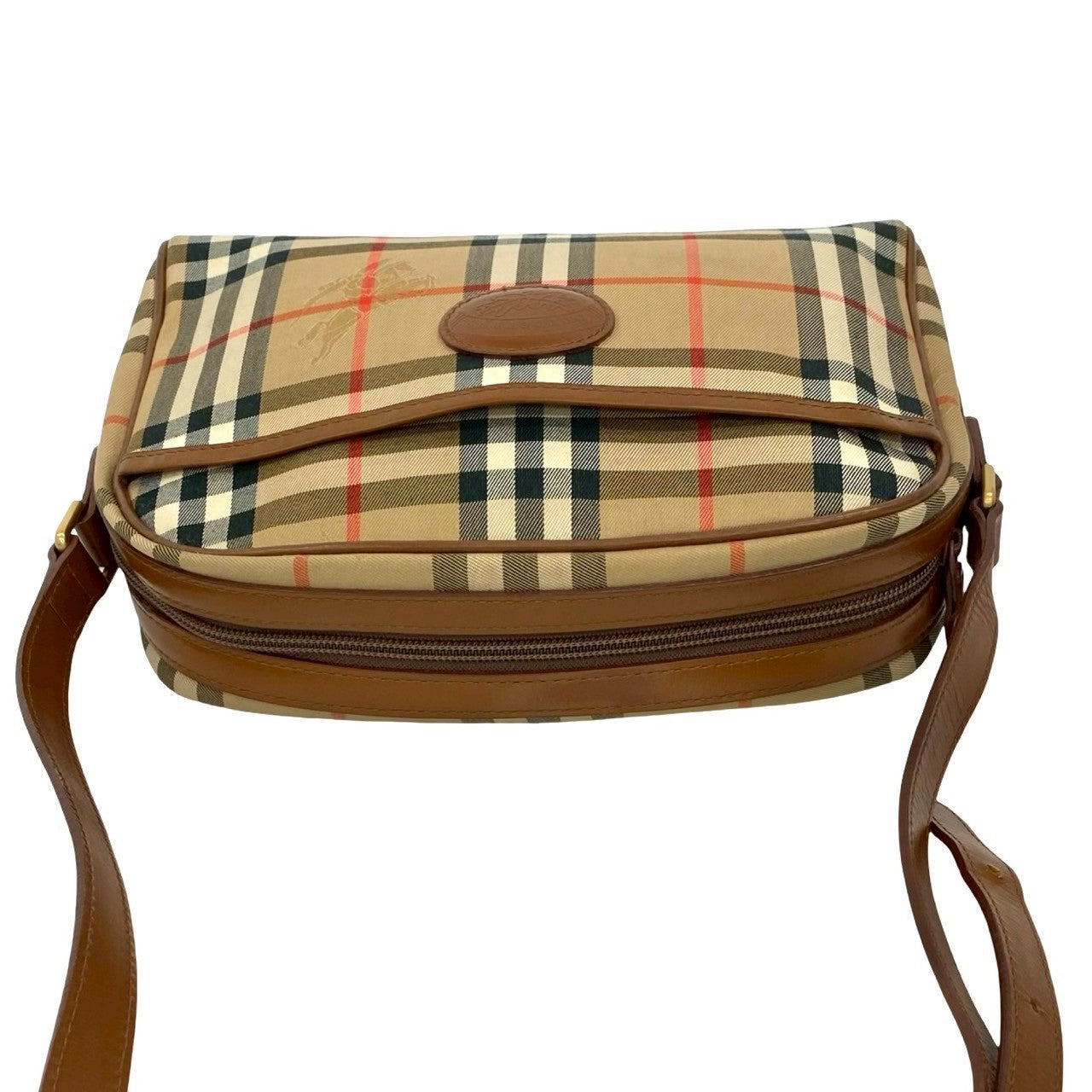 BURBERRY Shoulder Bag canvas Brown