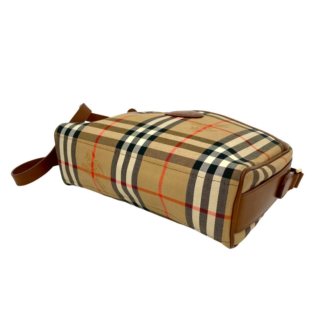 BURBERRY Shoulder Bag canvas Brown