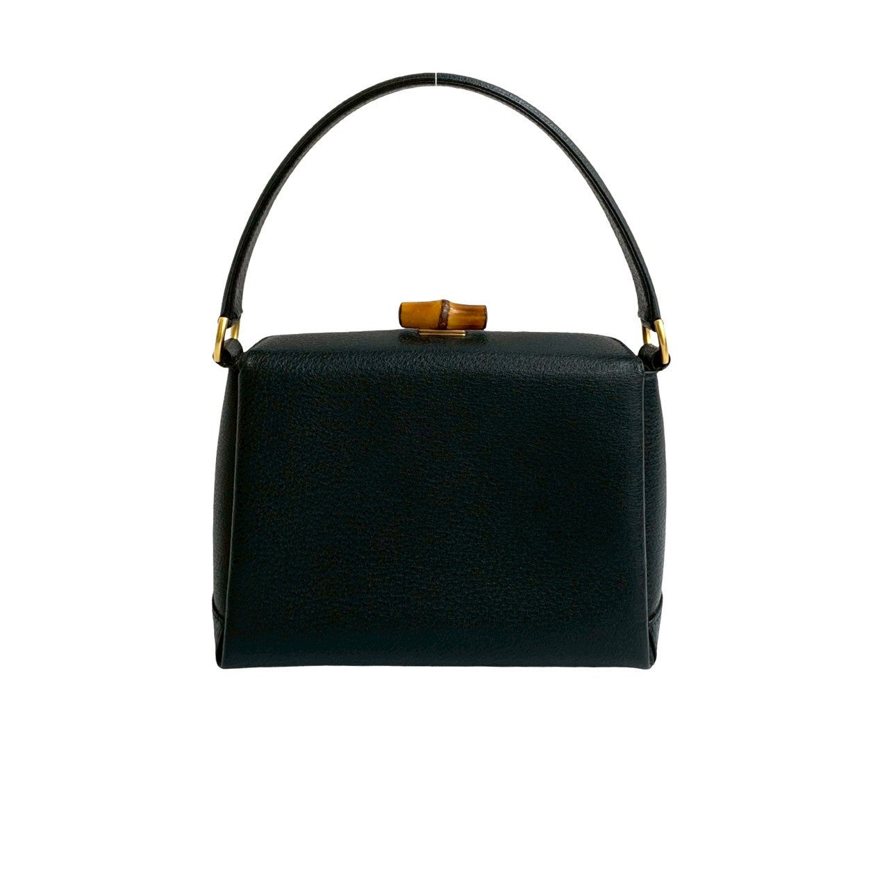 GUCCI Shoulder Bag Bamboo black