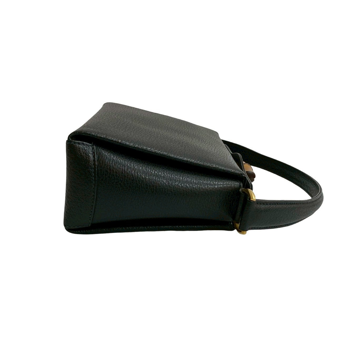 GUCCI Shoulder Bag Bamboo black
