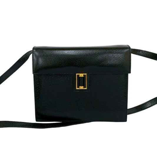 GUCCI Shoulder Bag leather black