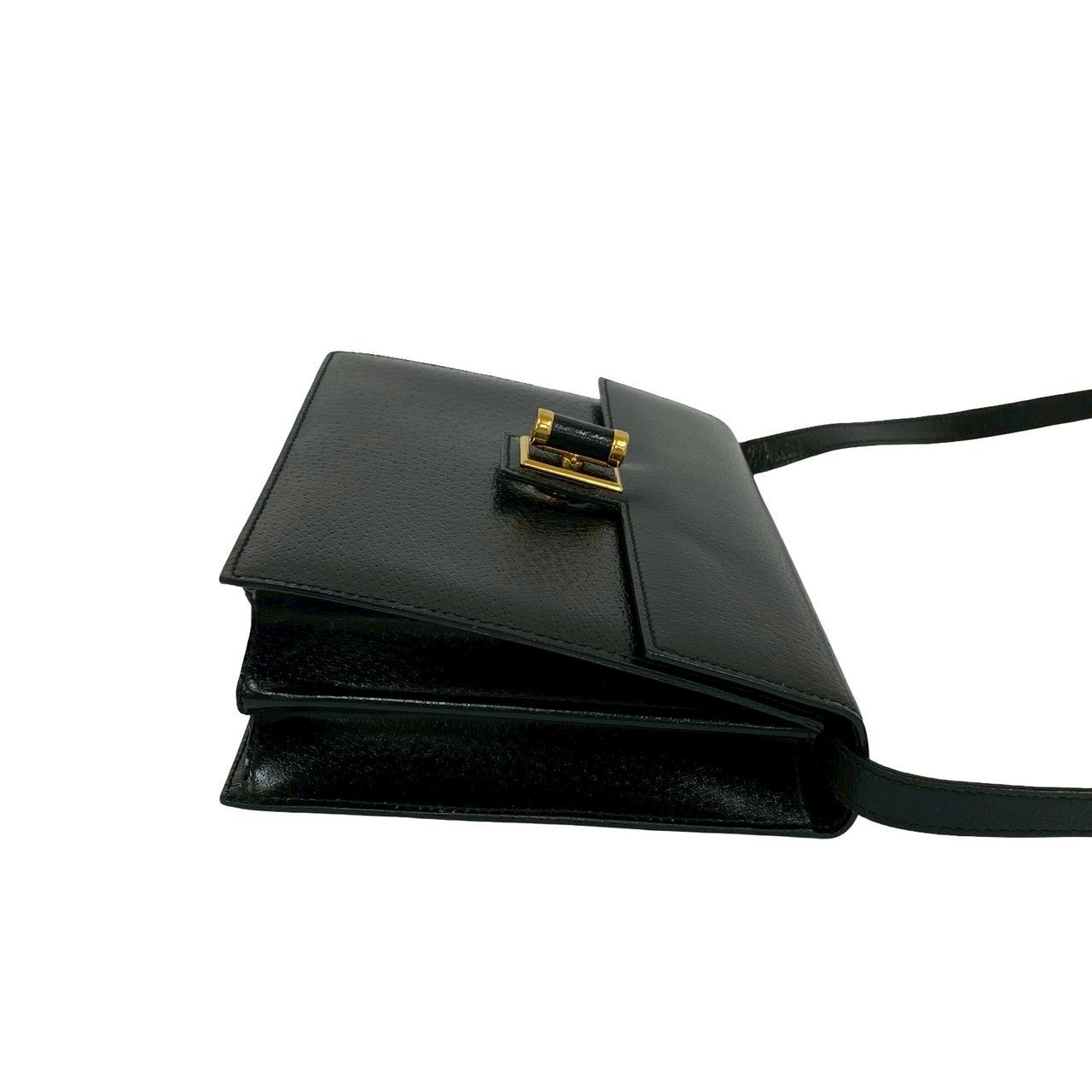 GUCCI Shoulder Bag leather black