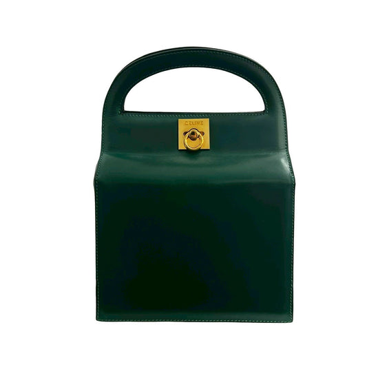 CELINE Handbag Calfskin green