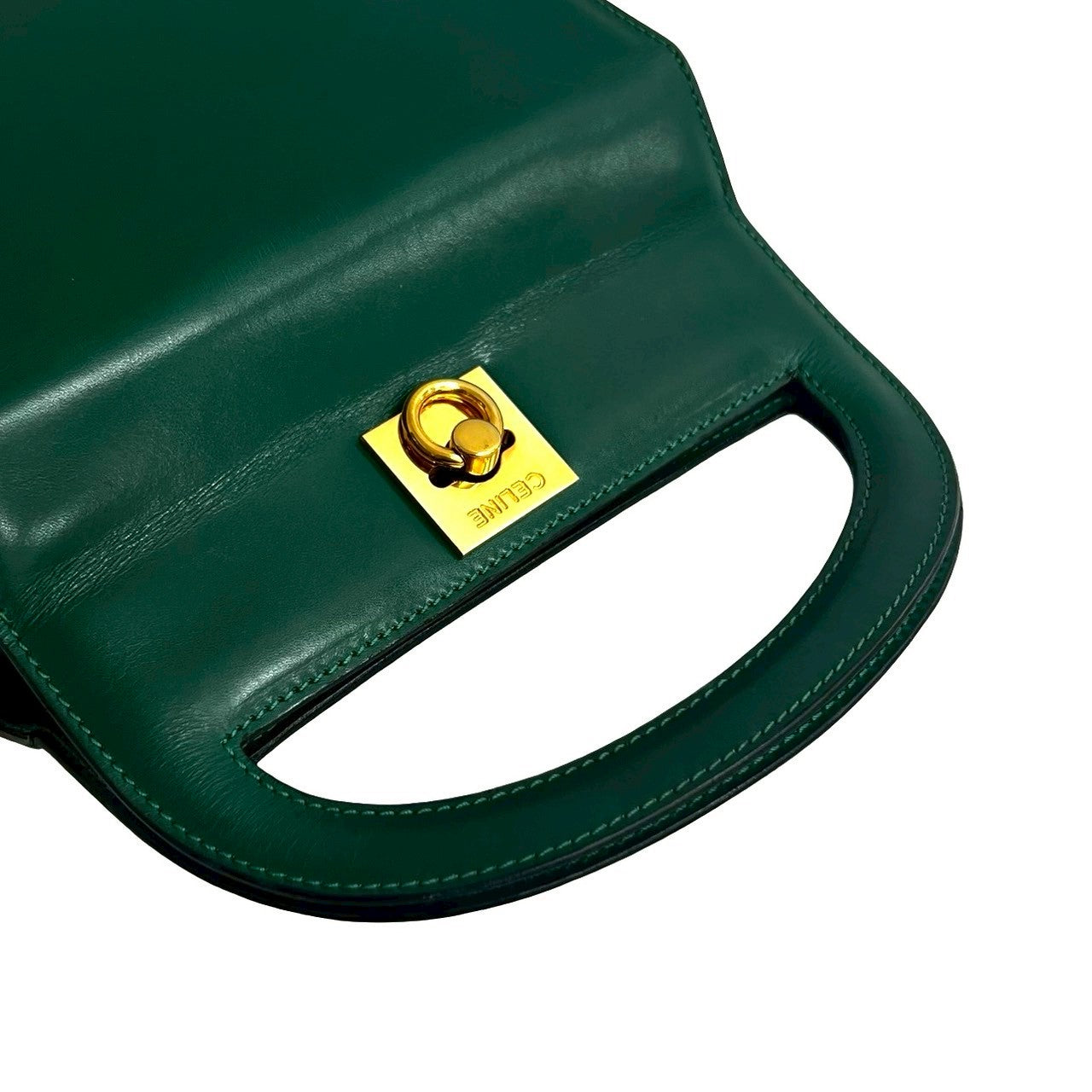 CELINE Handbag Calfskin green