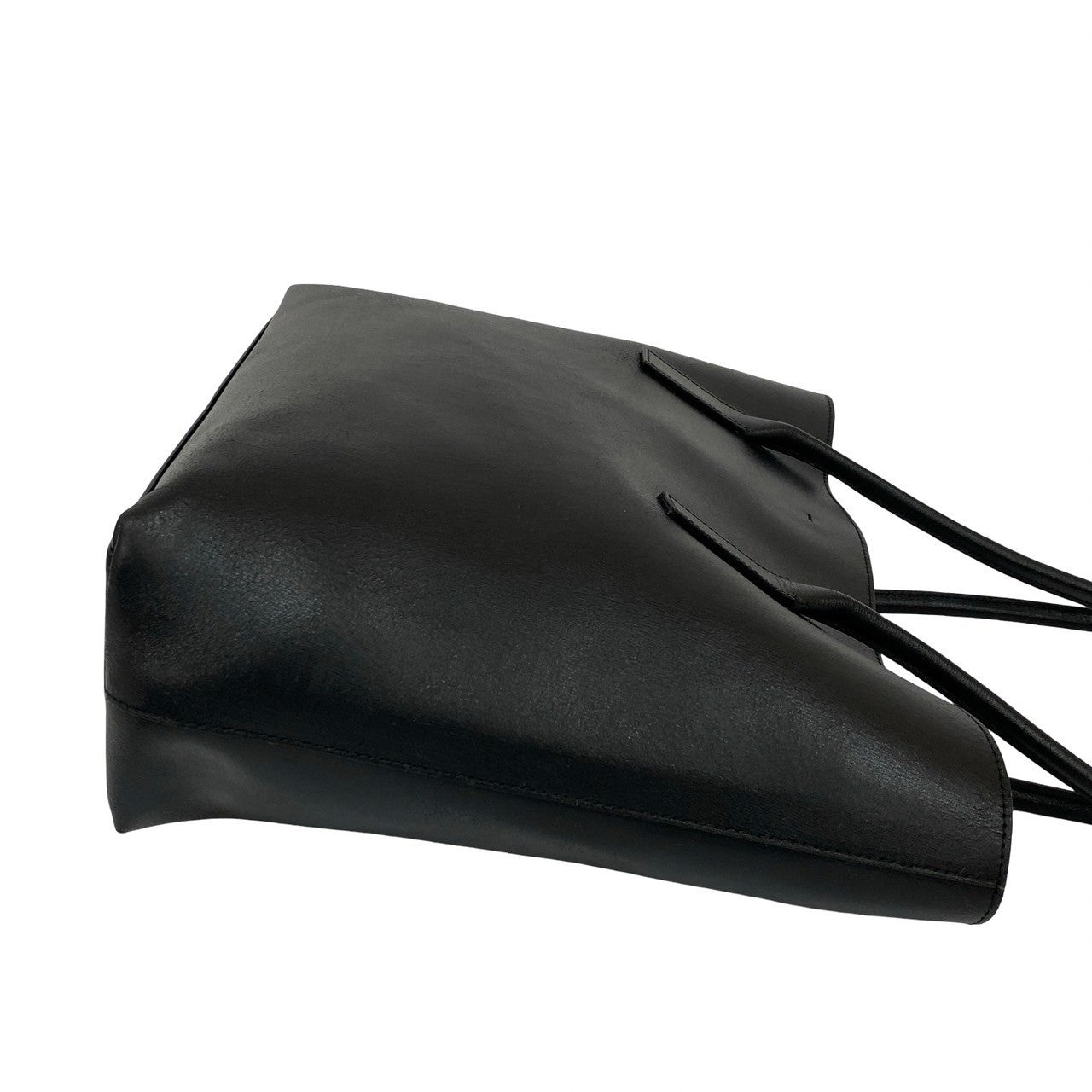 PRADA Tote Bag leather black