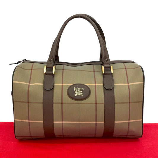BURBERRY Boston Duffel bag canvas Brown