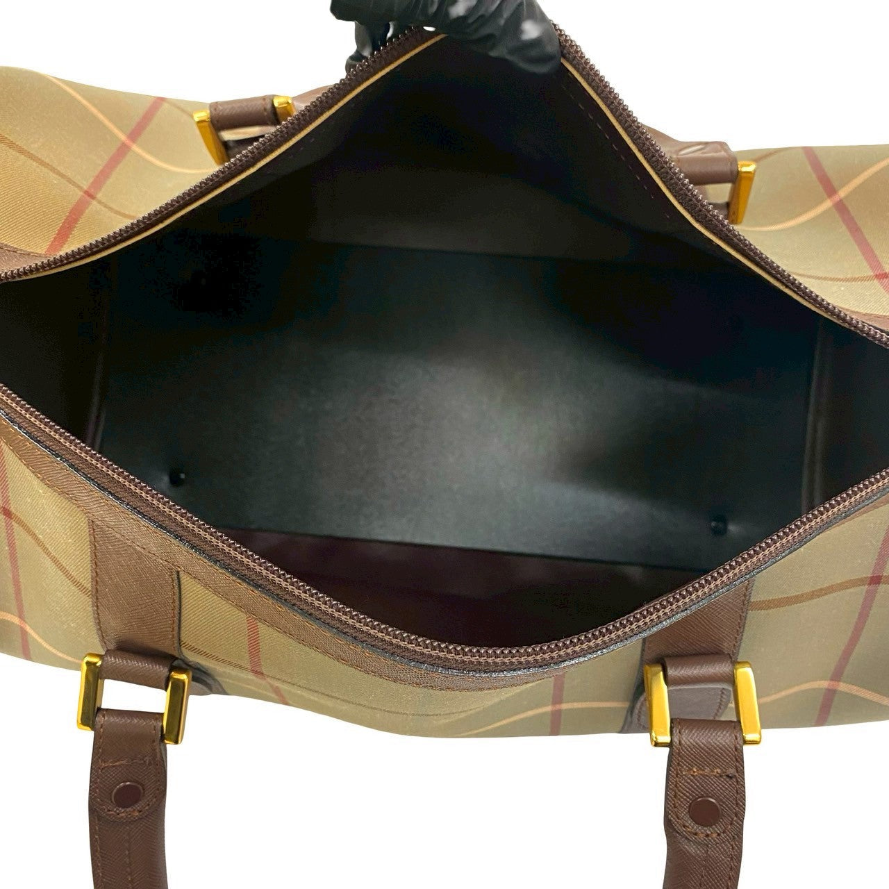 BURBERRY Boston Duffel bag canvas Brown