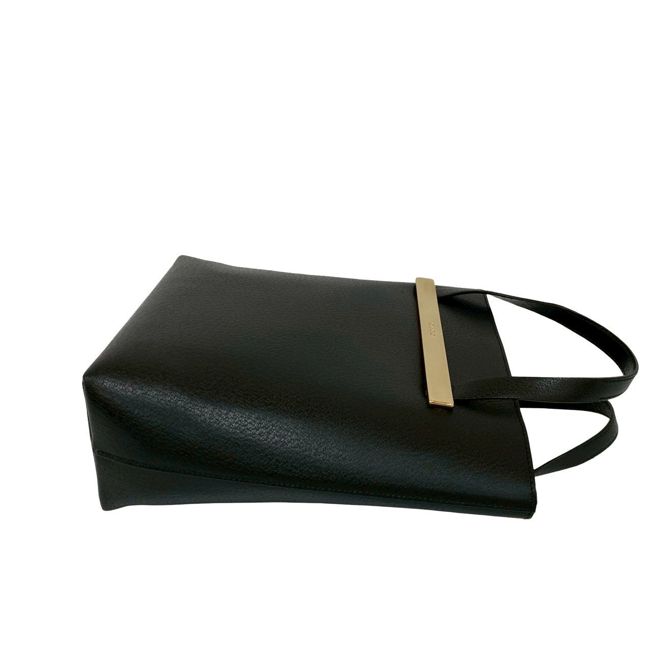 GUCCI Handbag leather black
