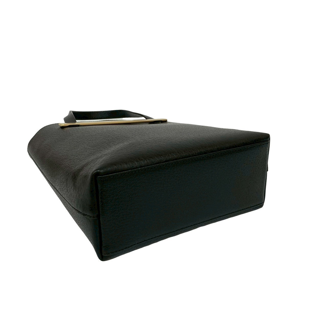 GUCCI Handbag leather black