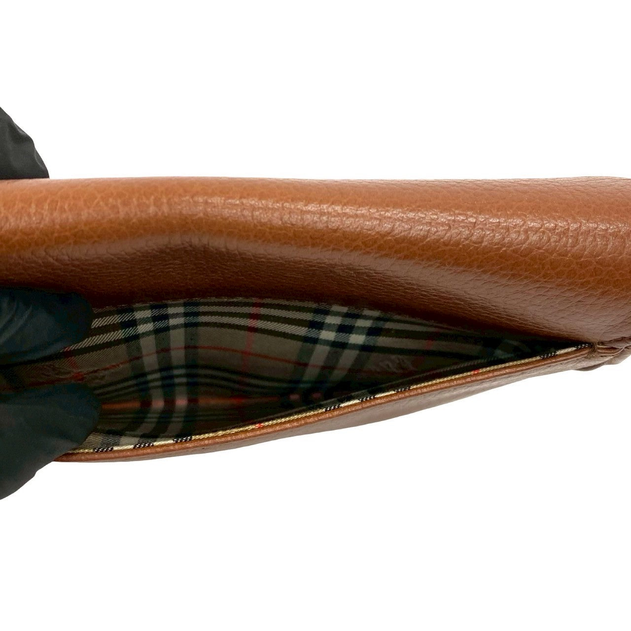 BURBERRY Shoulder Bag leather Brown