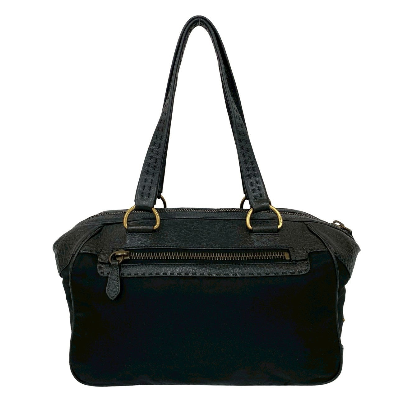 PRADA Handbag Nylon black