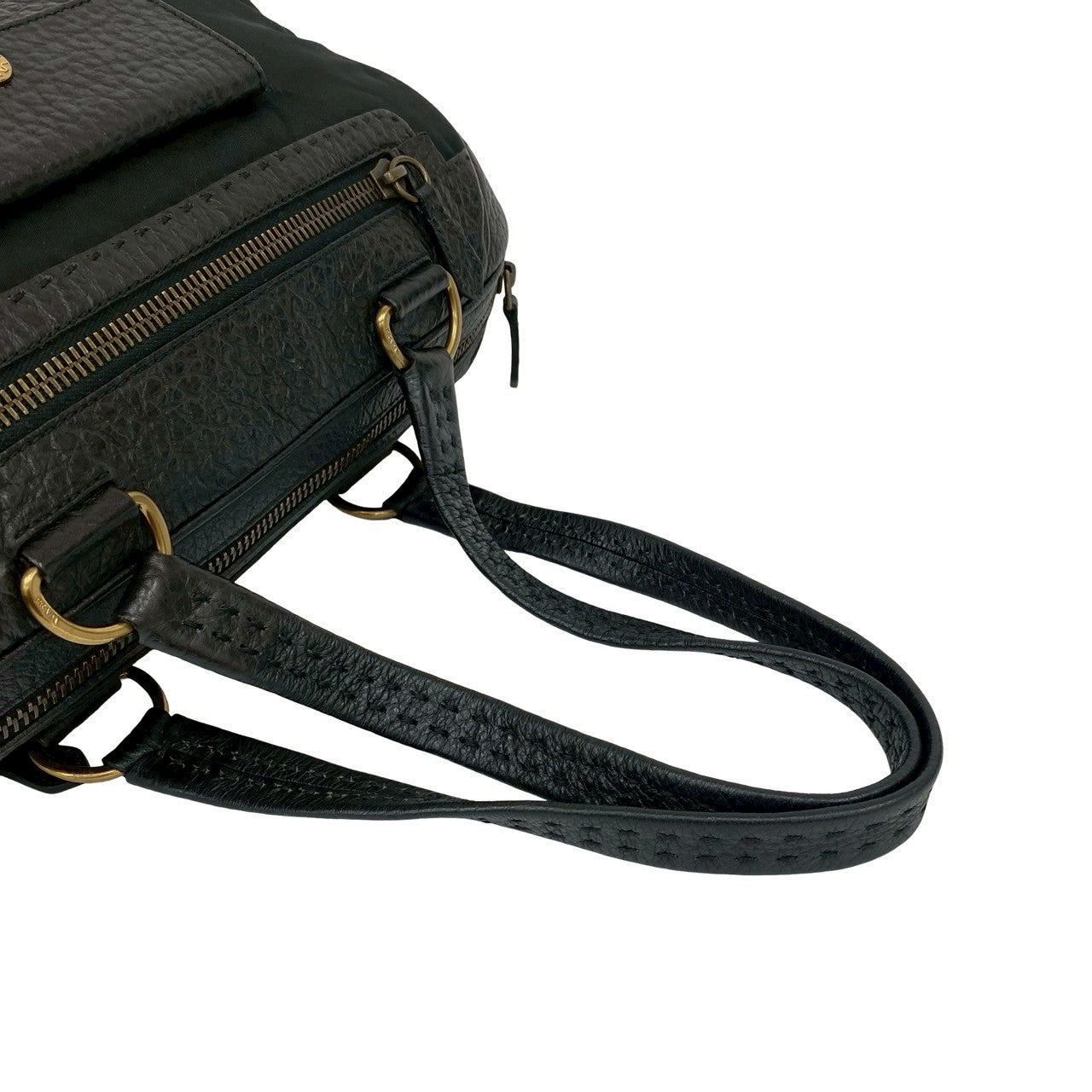PRADA Handbag Nylon black