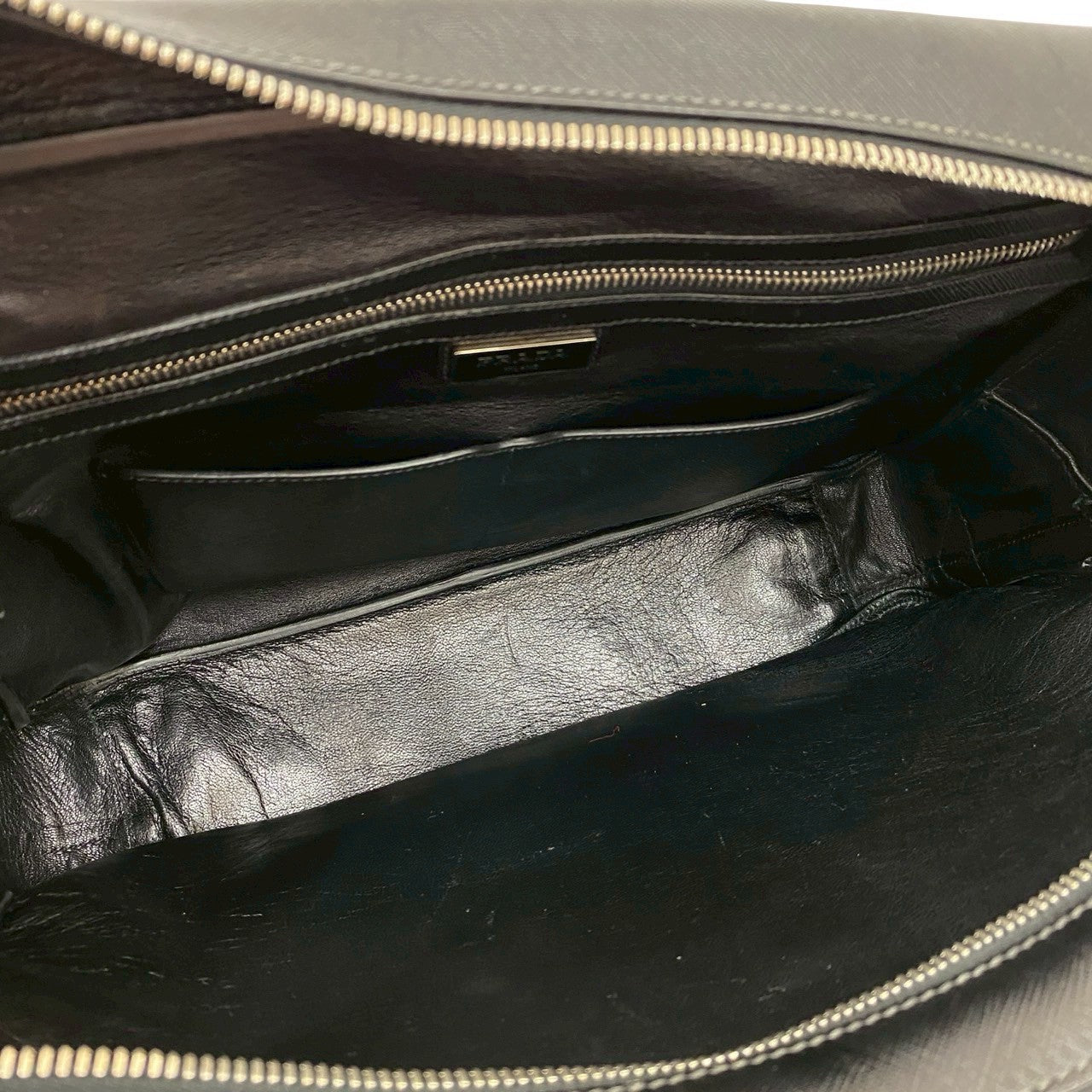 PRADA Business bag leather black
