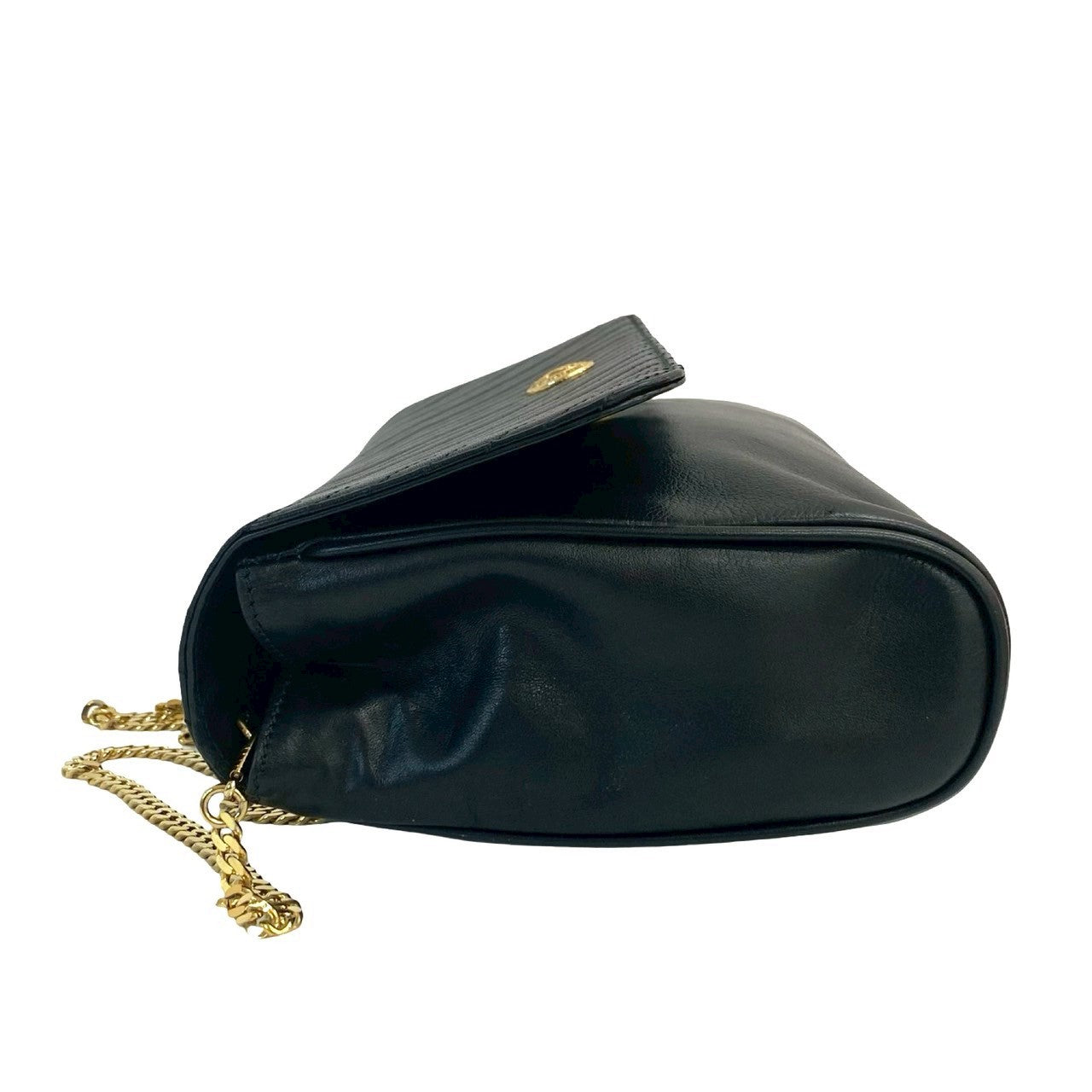 CELINE Shoulder Bag leather black