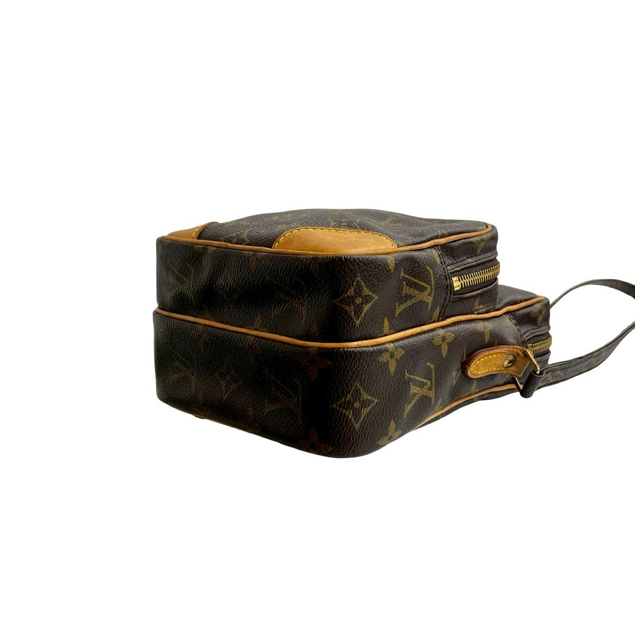 LOUIS VUITTON Shoulder Bag leather Brown Monogram Amazone