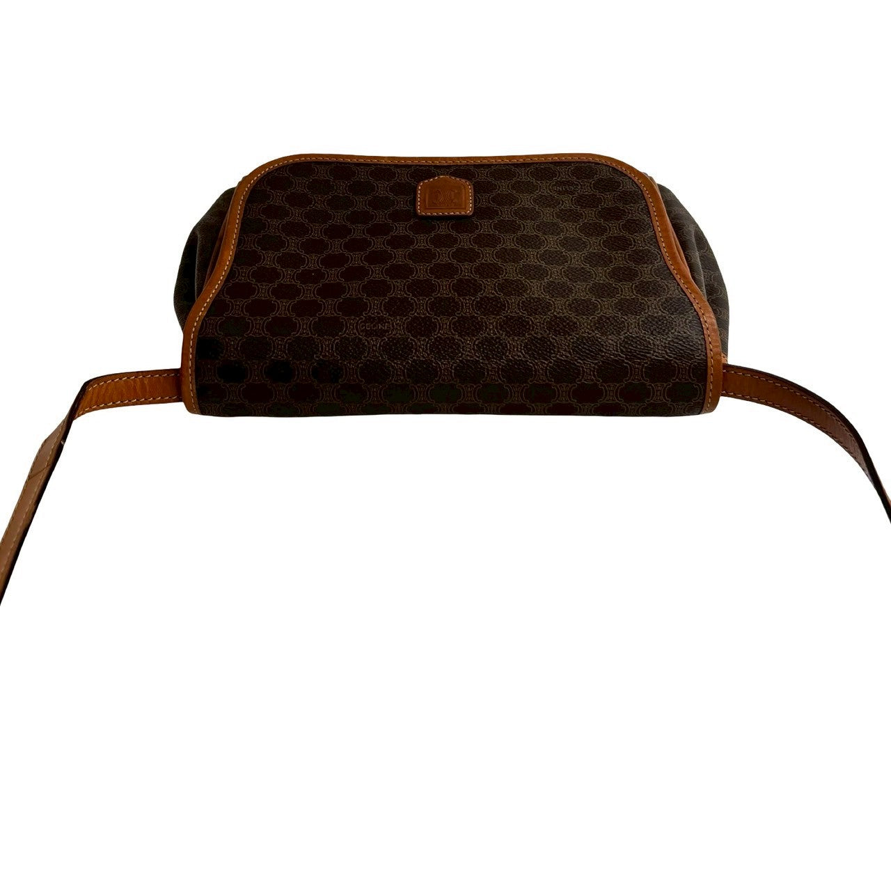 CELINE Shoulder Bag leather Brown