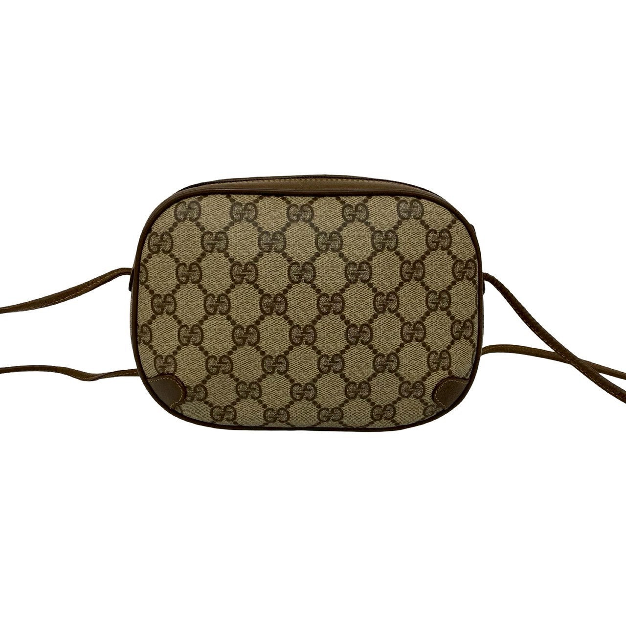 GUCCI Shoulder Bag leather Brown Sherry line