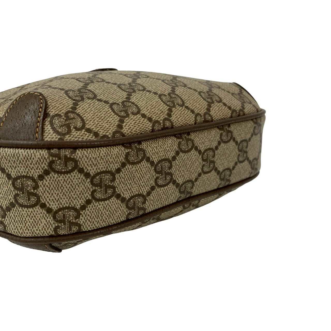 GUCCI Shoulder Bag leather Brown Sherry line