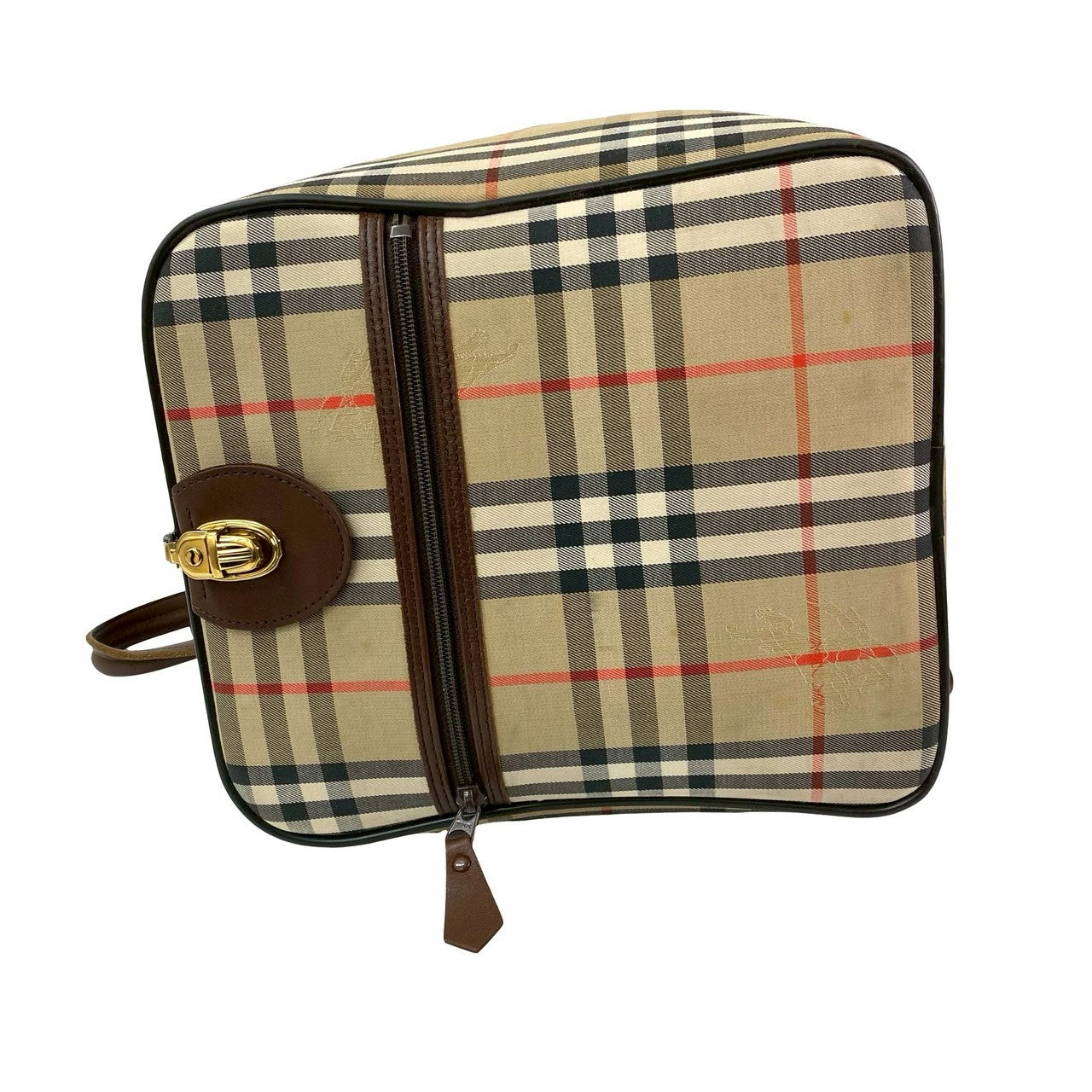 BURBERRY Boston Duffel bag canvas Brown