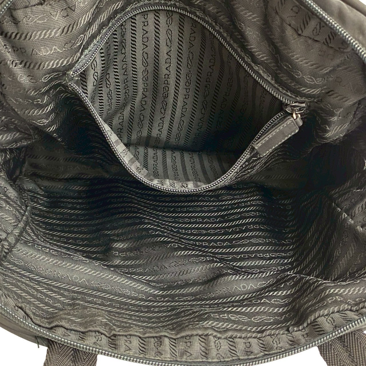 PRADA Tote Bag Nylon black