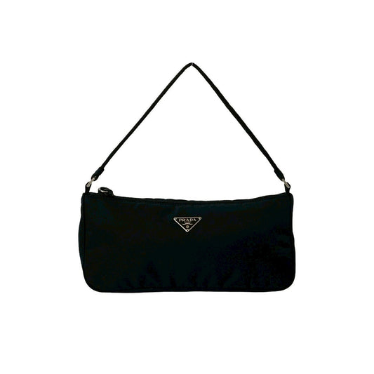 PRADA Handbag Nylon black